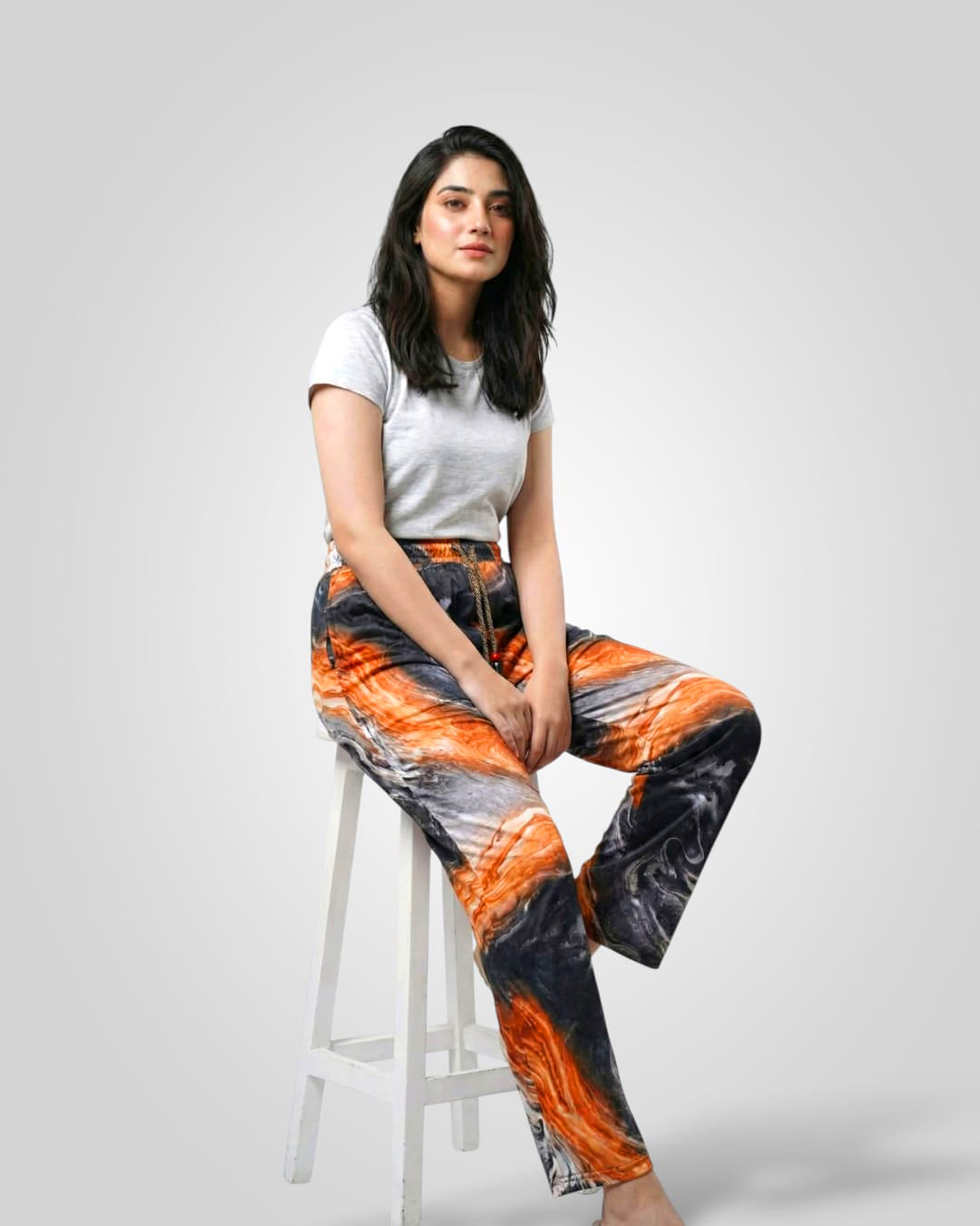 Stylish Marble Swirl Lounge Pants