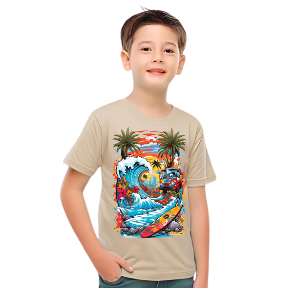 SUMMER SURF SHIRT FOR KIDS