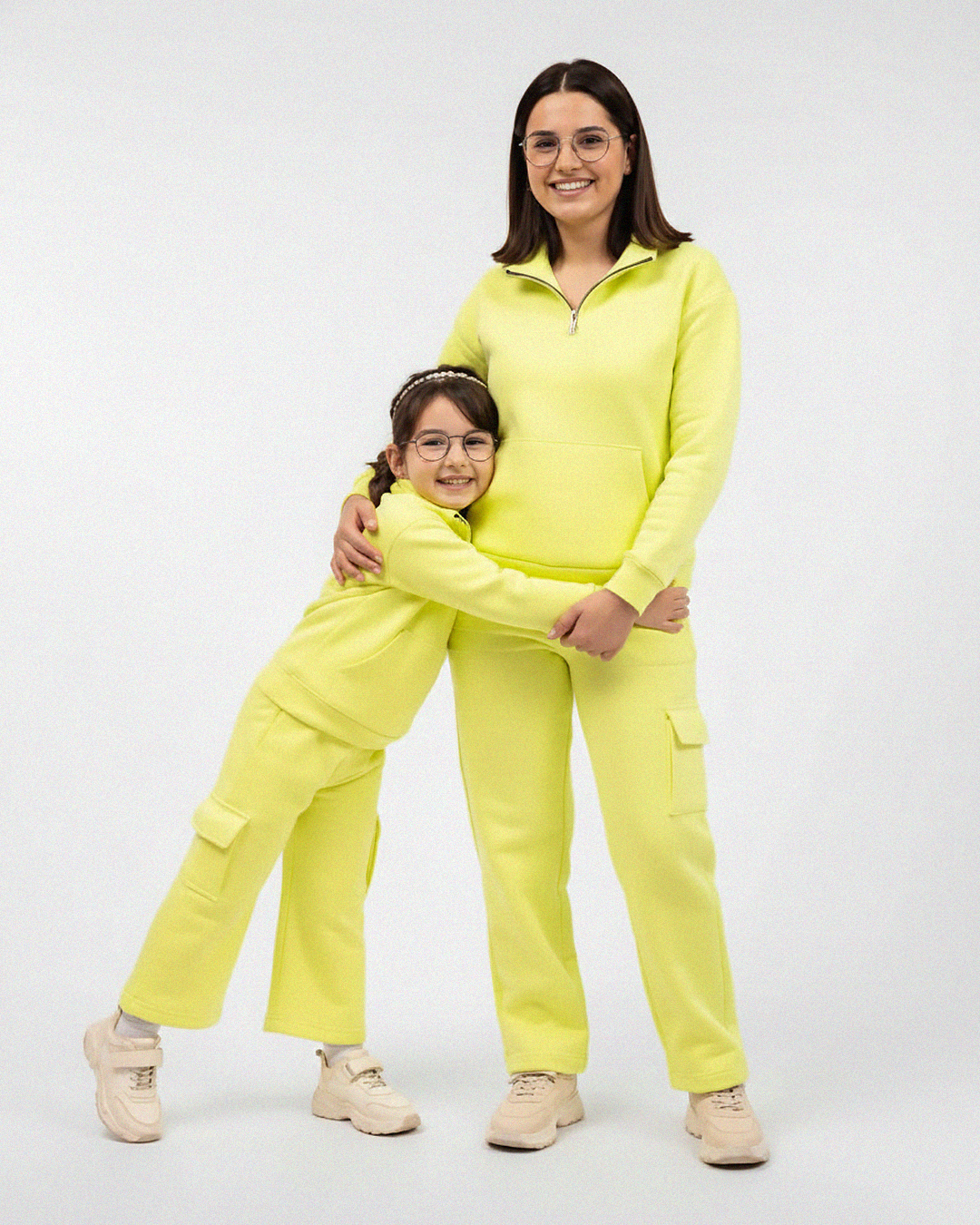 Mom & Me Neon Cargo Set