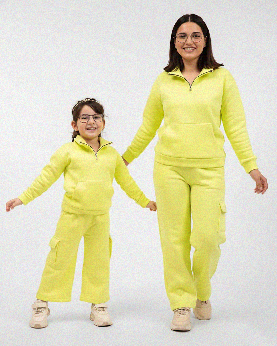 Mom & Me Neon Cargo Set