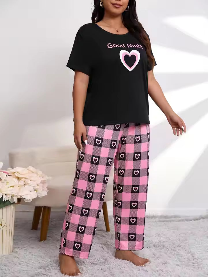 Midnight Bloom Nightwear Set